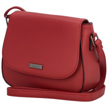 Dámská crossbody kabelka tmavě červená - Delami Little Charm