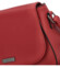 Dámská crossbody kabelka tmavě červená - Delami Little Charm