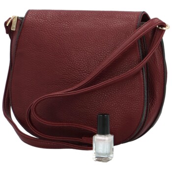 Dámská crossbody kabelka vínová - Coveri Polly