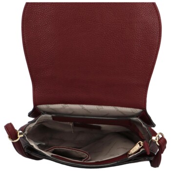 Dámská crossbody kabelka vínová - Coveri Polly