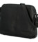 Kožená crossbody taška černá - SendiDesign Vereno