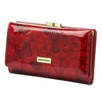 Dámská kožená peněženka červená - Gregorio Amala