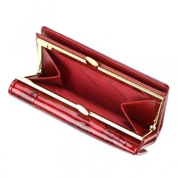 Dámská kožená peněženka červená - Gregorio Amala