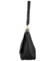 Stylová dámská kožená crossbody kabelka Dawn, černá