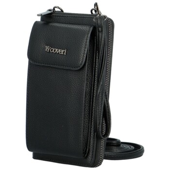 Dámská crossbody kapsa černá - Coveri Vivika