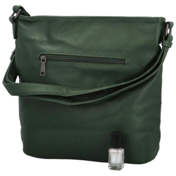 Dámská crossbody kabelka tmavě zelená - Firenze Ariff