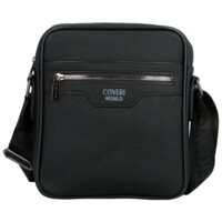 Pánská crossbody taška černá - Coveri Ksaver