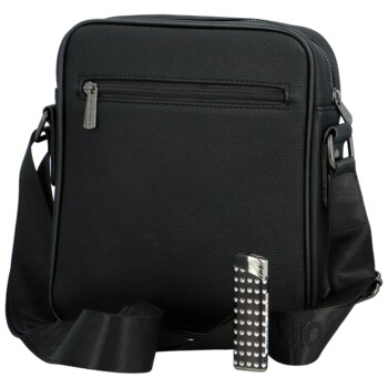 Pánská crossbody taška černá - Coveri Ksaver