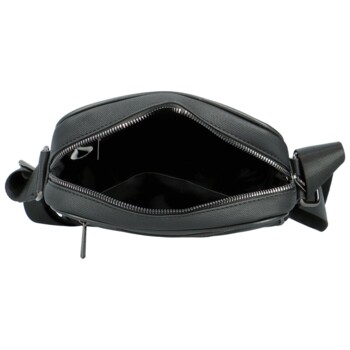 Pánská crossbody taška černá - Coveri Ksaver