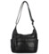 Dámská crossbody kabelka černá - Firenze Argi