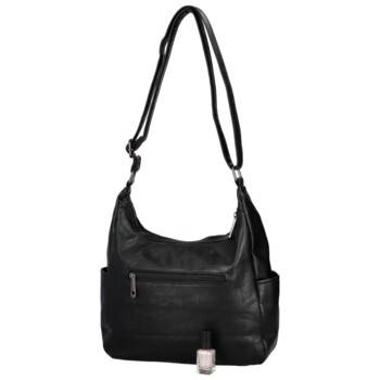 Dámská crossbody kabelka černá - Firenze Argi