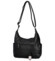 Dámská crossbody kabelka černá - Firenze Argi