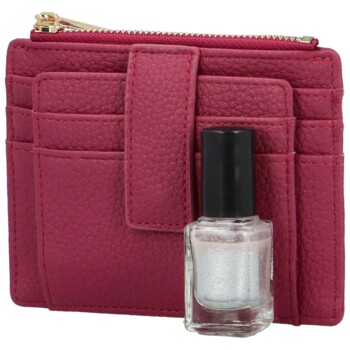 Dámská dokladovka fuchsiová - Coveri Vitolla