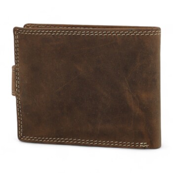 Pánská kožená peněženka hnědá - Diviley Kostas Kapr