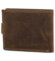 Pánská kožená peněženka hnědá - Diviley Kostas Kapr