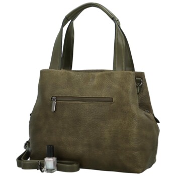 Dámská kabelka na rameno tmavě zelená - Coveri Marcci