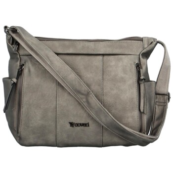 Dámská crossbody kabelka stříbrná - Coveri Rajsa