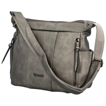 Dámská crossbody kabelka stříbrná - Coveri Rajsa