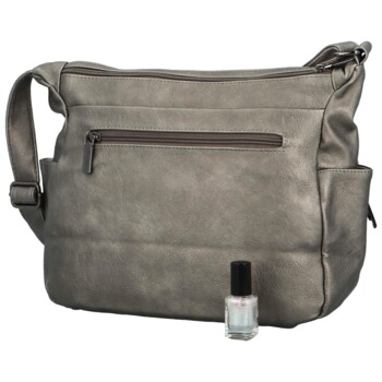 Dámská crossbody kabelka stříbrná - Coveri Rajsa