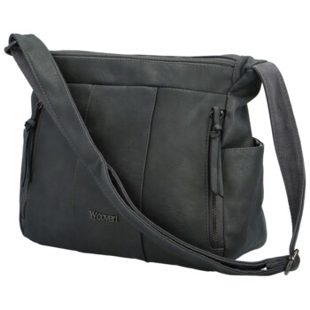 Dámská crossbody kabelka šedá - Coveri Rajsa