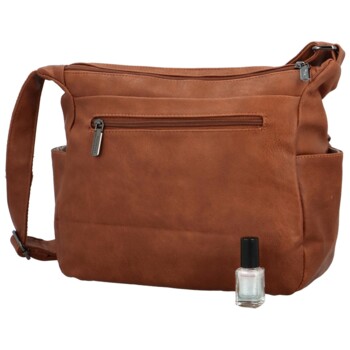Dámská crossbody kabelka hnědá - Coveri Rajsa