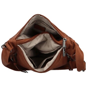 Dámská crossbody kabelka hnědá - Coveri Rajsa