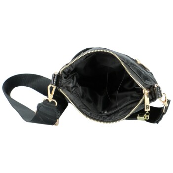 Dámská crossbody kabelka černá - Laura Biaggi Rexis