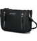 Dámská crossbody kabelka černá - Enrico Benetti Malama