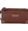 Dámská crossbody kabelka coffee - MaxFly Kandes