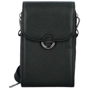 Dámská crossbody kabelka černá - Firenze Aristea