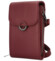 Dámská crossbody kabelka vínová - Firenze Aristea