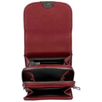 Dámská crossbody kabelka vínová - Firenze Aristea