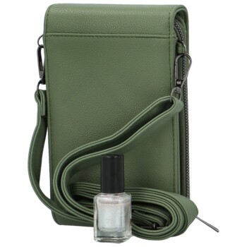 Dámská crossbody kabelka zelená - Firenze Aristea