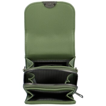 Dámská crossbody kabelka zelená - Firenze Aristea
