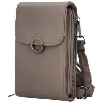 Dámská crossbody kabelka khaki - Firenze Aristea