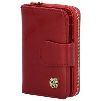 Dámská kožená peněženka červená - Gregorio Bradys