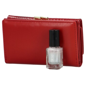 Dámská kožená peněženka červená - Gregorio Zoja