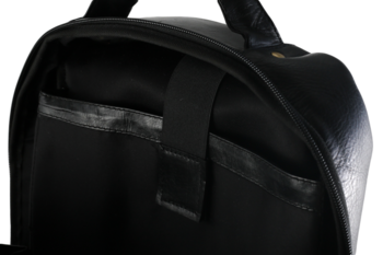 Pánský kožený batoh černý - Wild Abdon