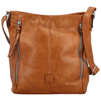 Dámská crossbody kabelka hnědá - Firenze Jolie