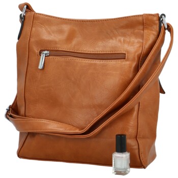 Dámská crossbody kabelka hnědá - Firenze Jolie