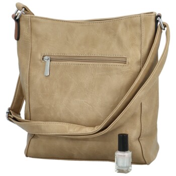 Dámská crossbody kabelka khaki - Firenze Jolie