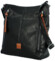 Dámská crossbody kabelka černá - Firenze Jolie