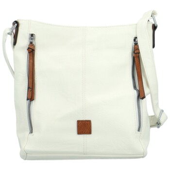Dámská crossbody kabelka bílá - Firenze Jolie