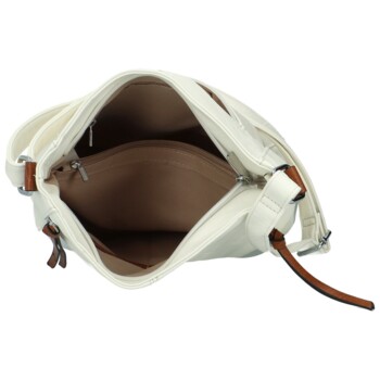 Dámská crossbody kabelka bílá - Firenze Jolie