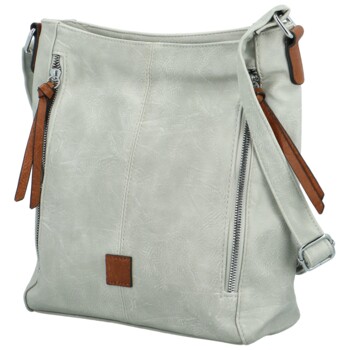 Dámská crossbody kabelka šedá - Firenze Jolie