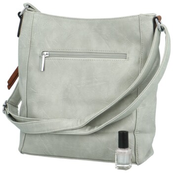 Dámská crossbody kabelka šedá - Firenze Jolie