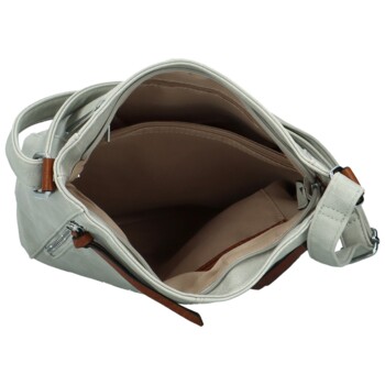 Dámská crossbody kabelka šedá - Firenze Jolie