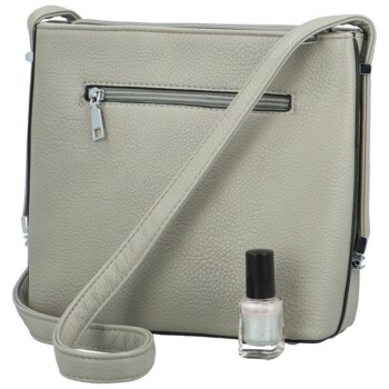 Dámská crossbody kabelka šedá - Firenze Rufina