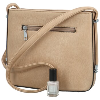 Dámská crossbody kabelka béžová - Firenze Rufina