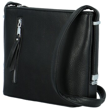 Dámská crossbody kabelka černá - Firenze Rufina